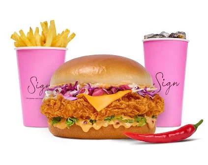 Sign Burger